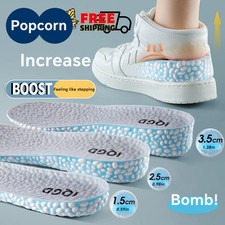 EVA Height Increase Insoles Breathable Shock Absorbing Shoe Inserts Unisex UK
