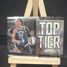 Panini Prizm WNBA 2025 Top Tier Insert A'ja Wilson Las Vegas Aces #2
