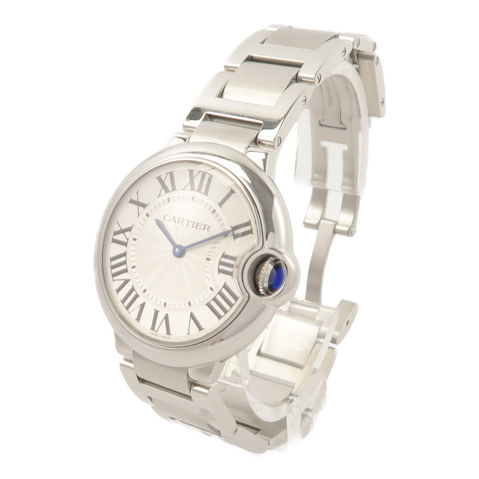 CARTIER Ballon Bleu Quartz Watch W69011Z4 Stainless Steel Silver image 3