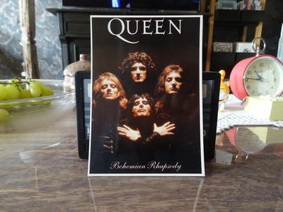Queen - Bohemian Rhapsody ++ Postkarte ++ unbeschrieben ++ 1 ++