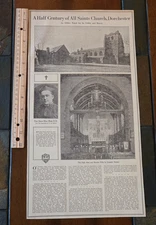Half Century Of All Saints Church Dorchester from Boston Evening Transcript 1920
