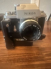 Nikon F 35mm SLR w/ Photomic FTN Finder, F-36 Motor Drive & 50mm f/2