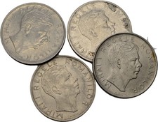 Romania Romania 100 Lei 1944 4 Piece Original Coin #EMK102