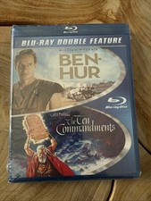 Ben‑Hur / The Ten Commandments – Blu‑ray Double Feature (Brand New & Sealed)