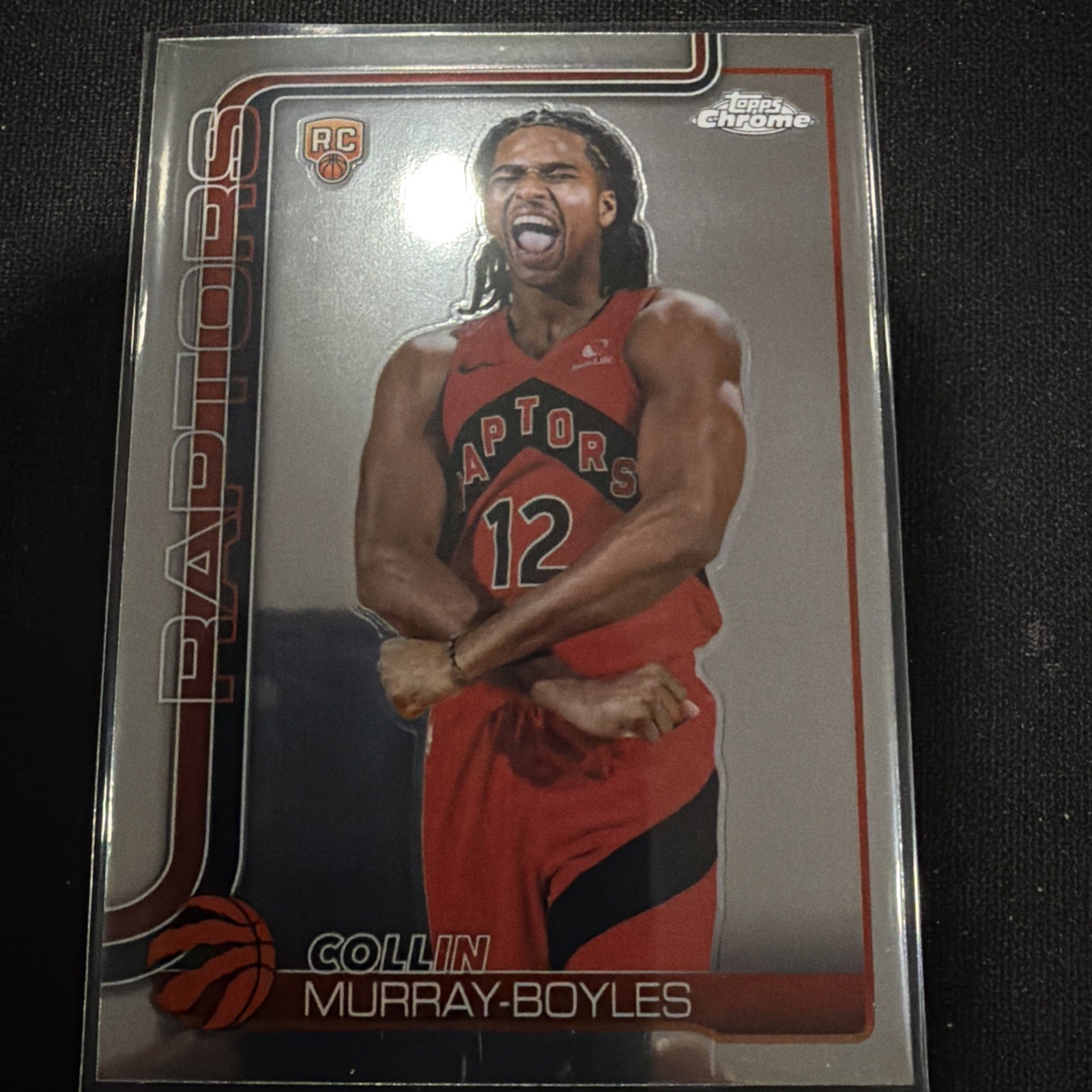 2025-26 Topps Chrome Collin Murray-Boyles Image Variation #259 RC SSP Raptors