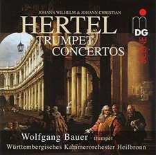 Trumpet Concertos Bauer, Wetzel CD UK IMPORT