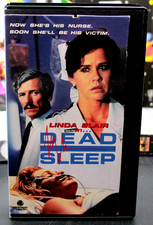 Dead Sleep VHS Vestron Video 1990 Linda Blair Horror Original 1st Release VG