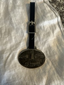 AMKO DOVER CRYOGENIC Gas Train  Truck  Semi Tanker Advertising Pocket Watch Fob 