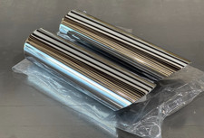 Jones 2 Inlet Chrome Angle Cut Exhaust Tip 2 14 2.25 Outlet 9 Long Pair