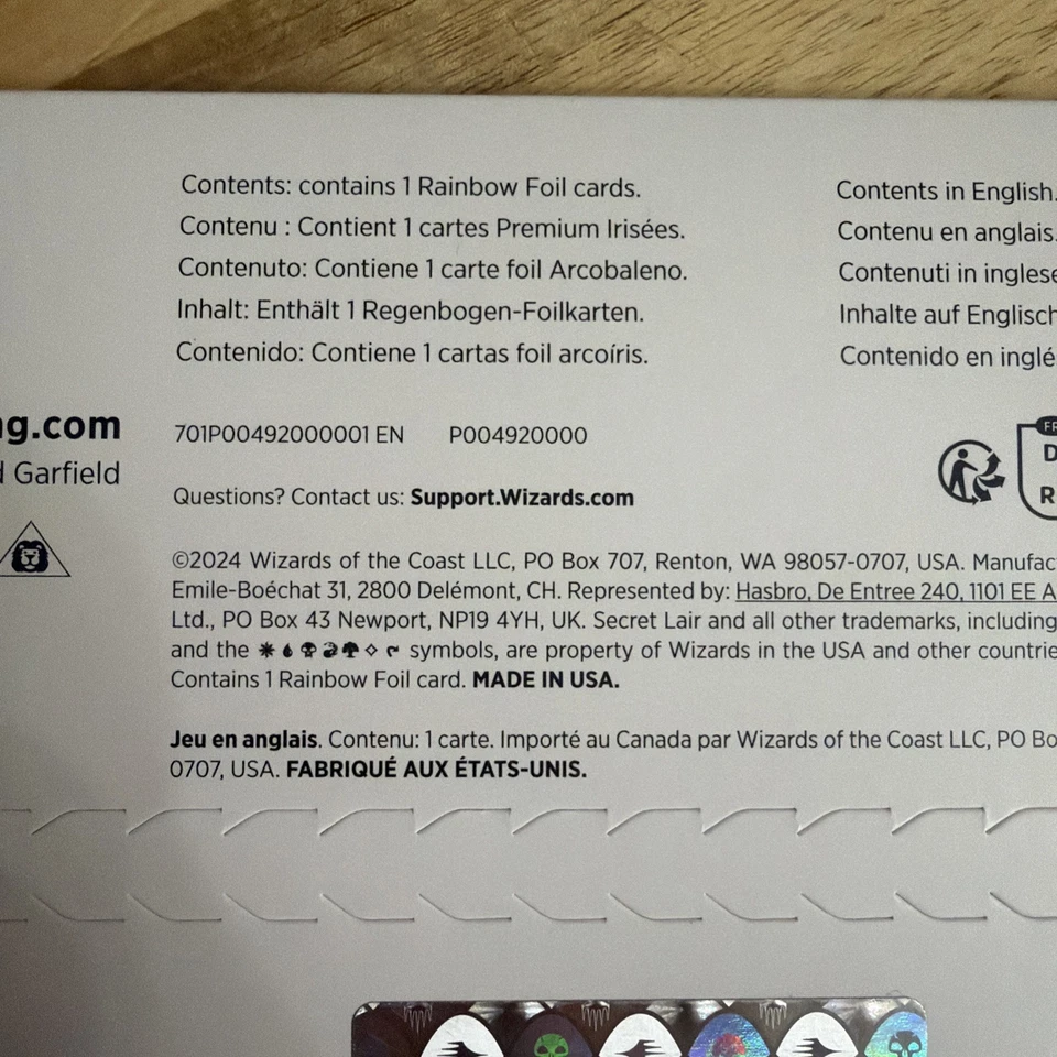 Magic the Gathering Secret Lair Cryptic commander Promo - Image 3 of 4