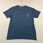 Rip Curl T Shirt Crew Neck Blue Surf-Wear Cotton Blend Tee Mens Small S