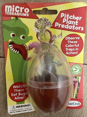 Micro Terraniums Predator Plant Toy Vintage New In Box 