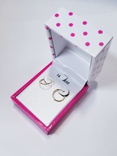 Round Hoop Earrings 14k Gold Thin/Small