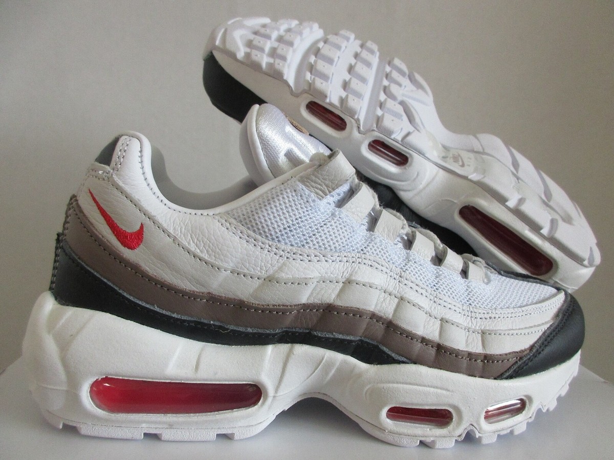 WMNS NIKE AIR MAX 95 PRM ID WHITE-DARK GREY-PINK SZ 7 [DH1570-991