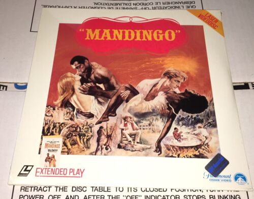 Mandingo James Mason Ken Norton Susan George (1975) LV8771-2 versiegelte Laserdisc