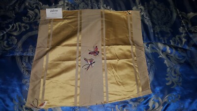 Zimmer & Rohde Fabric Sample-silk Cotton blend-butterfly-17''×17''-K22-India