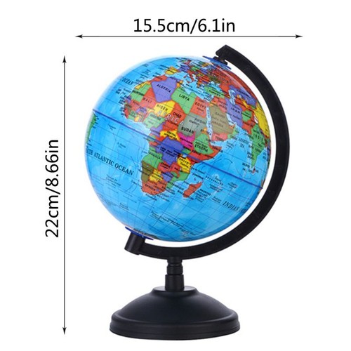 World Map Globe Early Education for Kids 6-12 Adults Discovery Toy - Picture 8 of 8