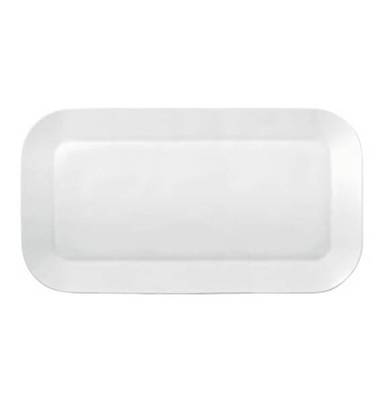 Kahla Cumulus Platte 34 x 17,5 cm Neuware weiß 2. Wahl