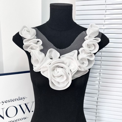 Lace Clothing Collar Patch Handmade Clothes Appliques Sewing eBay