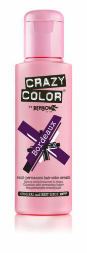 Crazy Color Semi-Permanent Conditioning Hair Dye Colour Cream Tint 100 ML - Picture 7 of 53
