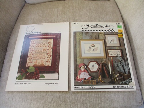 Mixed Lot Of 13 Vintage Cross Stitch Leaflets Charts Books - Picture 2 of 19