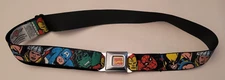 Buckle Down Seatbelt Belt Marvel Comics Official Adjustable Made in the USA