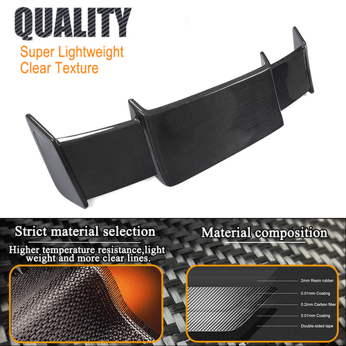 Fit for Mercedes Benz W463 G550 G63 2019 Real Carbon Rear Trunk Spoiler Wing - Picture 12 of 13