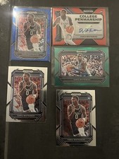 Dariq Whitehead Blue Shimmer 14/19 - red prizm auto - green prizm lot !!!!