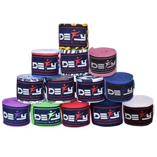 DEFY™ Boxing Hand Wraps 180" MMA Muay Thai Elastic Bandages Protector 5 Pairs 
