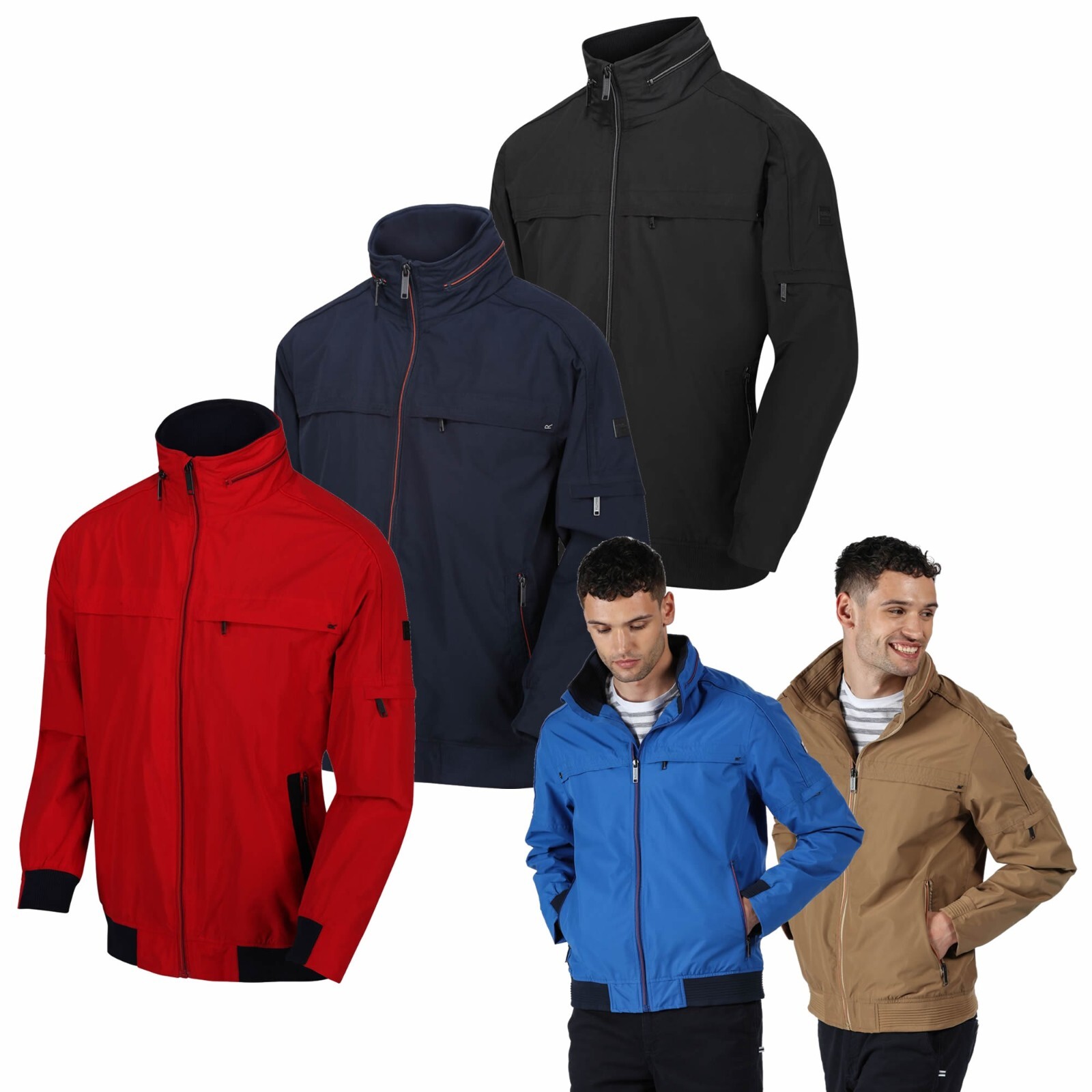 Mens Regatta Montel Jacket Waterproof Top Coat Windbreaker Outdoors