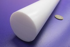 Teflon PTFE Virgin White Rod 1 1/2" 1.50 Diameter x 60" Long, Extruded