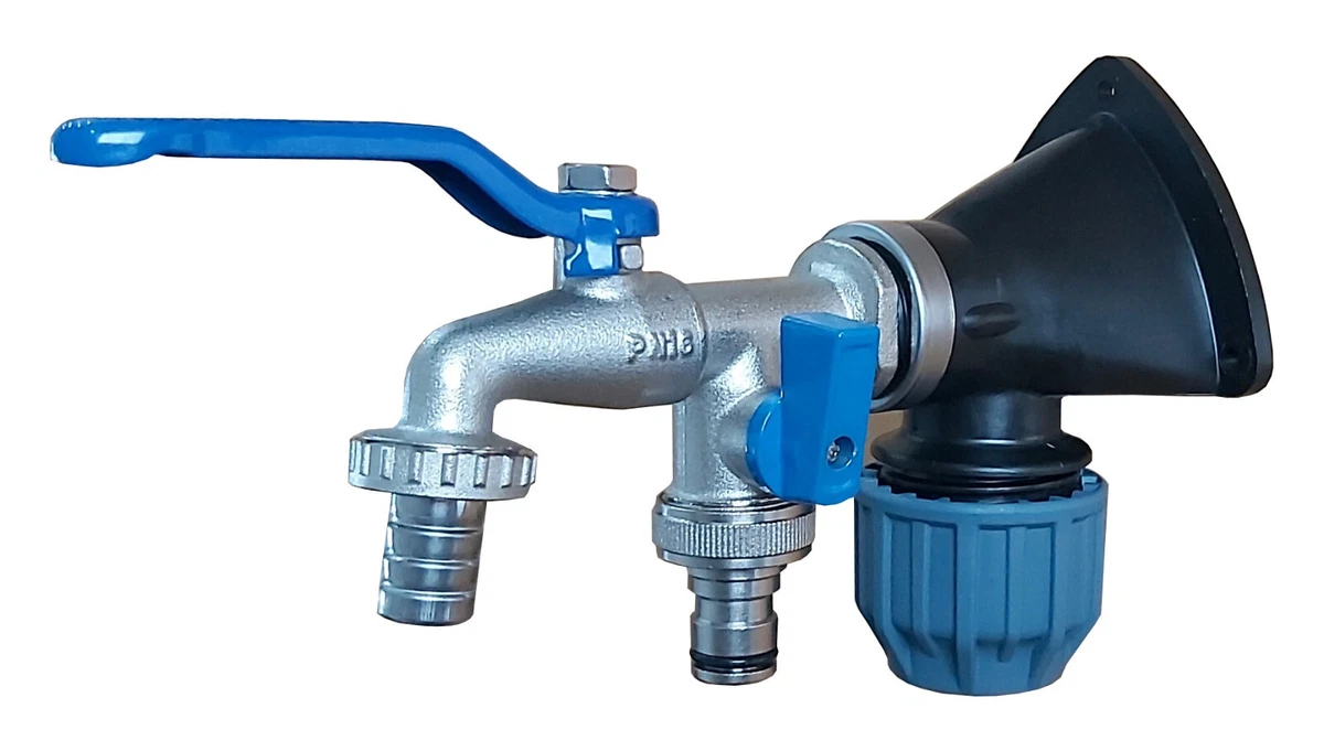 13mm RUBINETTO IN LINEA VALVOLA CONNETTORE RACCORDO GIARDINO - Foto 8