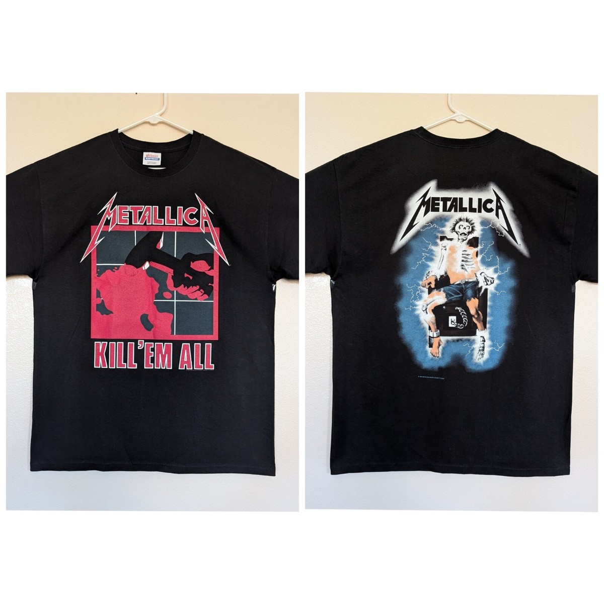Vintage Metallica Kill Em All 1994 Large Shirt Ride The