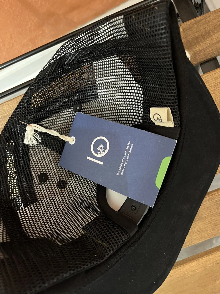 Tentree Hat Rare  Cork Nature’s Playground Snapback  Sustainable Materials New! - Image 4 of 4