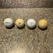 Vintage Golf Balls Maxfli Dot Dunlop Tour Ltd 60s 70s 80s Rev Solid X Out