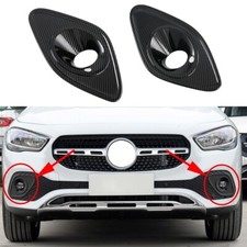 Carbon Fiber Auto ABS Nebelscheinwerfer Blende F&uuml;r Mercedes-Benz GLA 2019-2021