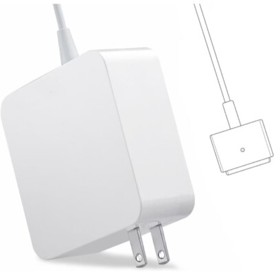 Universal Charger 45W T-Tip Charger,Compatible with Mac Book Air 11-inch and ...