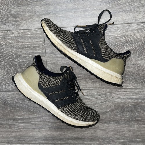 adidas ultra boost womens black and gold