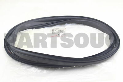 6274190K03 Genuine Toyota WEATHERSTRIP, QUARTER WINDOW, RH/LH