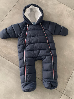 SCHNEEANZUG Baby 67cm/6 Monate JACADI DUNKELBLAU