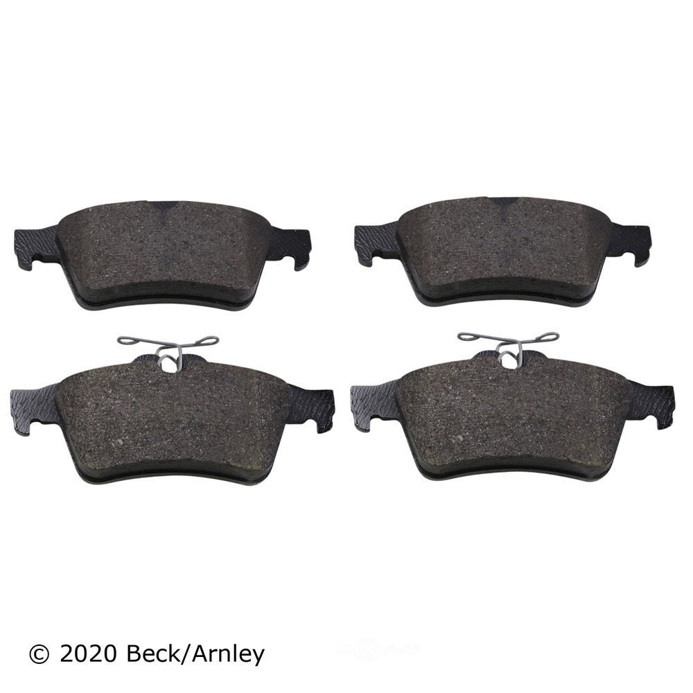 Beck Arnley 089-1379 Disc Brake Pad Set For Select 90-03 Lexus Toyota Models - View #2