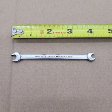 Vintage Proto 3016  1/4" x 3/16" Double Open Wrench Made In USA