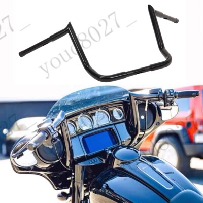 14 inch Motorcycle Handlebar Fit Harley Street Electra Glide Meathook Bars US