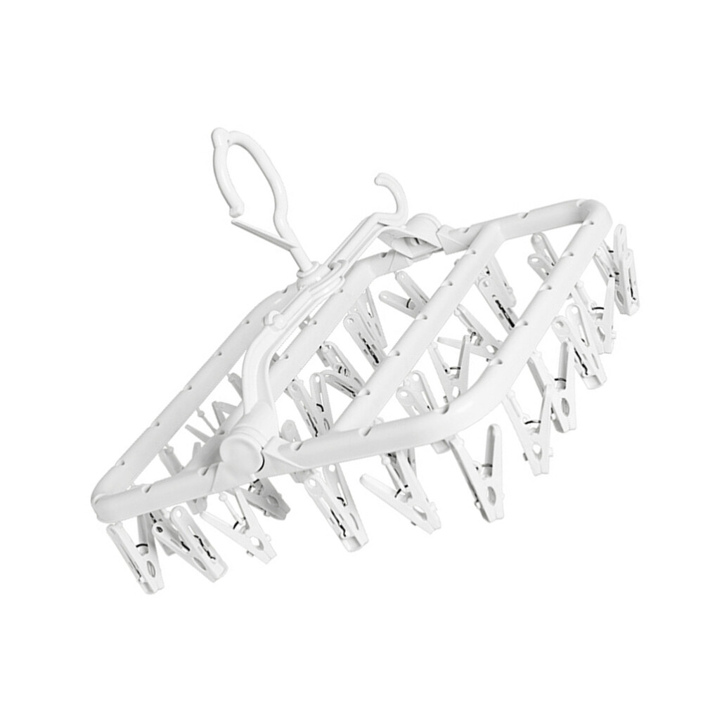 Sock Clothes Drying Rack Clothing Hanging Organizer Household Hanger eBay