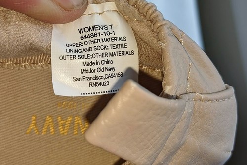 Old Navy Ballerinas US Damengröße 7 hellrosa - Bild 3 von 5