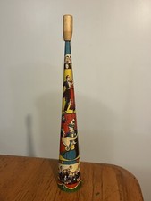 Vtg 40's-50's US Metal Toy USA made New Year's Party Horn Noisemaker