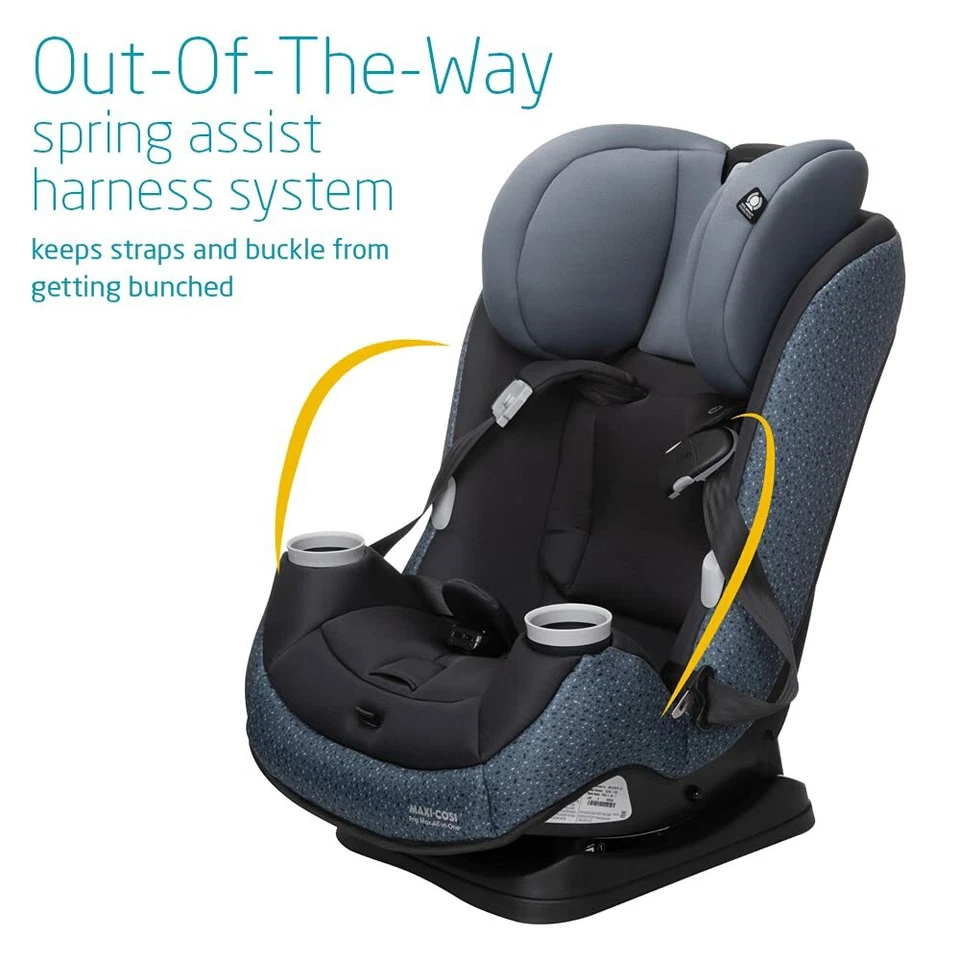 Maxi-Cosi Pria Max 3-in-1 Convertible Car Seat, Tetra Graphic Creased Box - Image 4 of 4