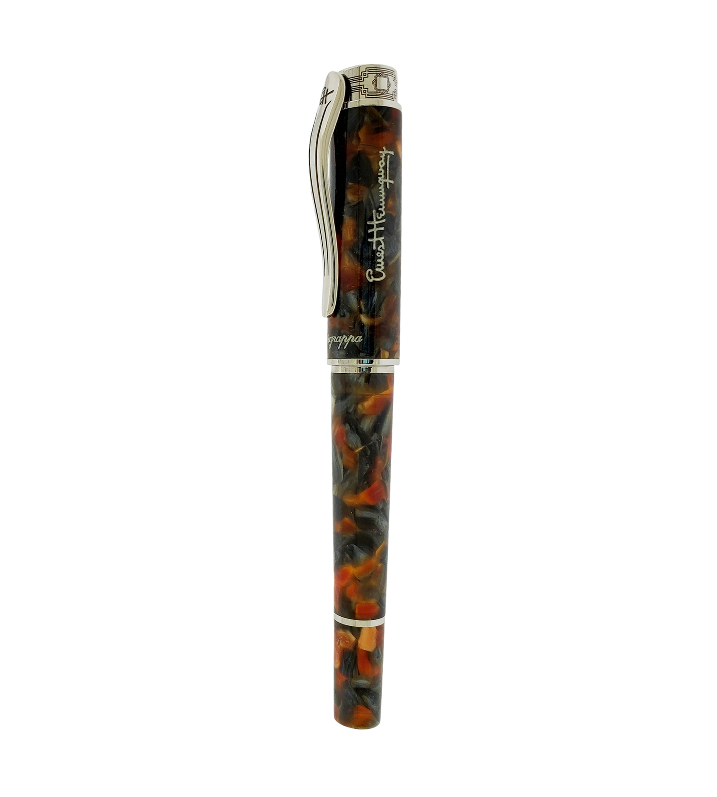 Montegrappa ISICHRIA Icons Hemingway Novel Rollerball Pen Amber Grey