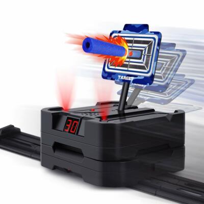 Electronic Moving Auto Resetting Target for Foam Darts with Score Counter