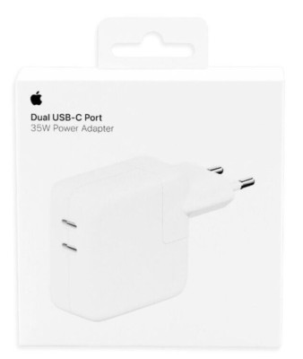 Original Apple 35w Power Adapter DUAL USB C Netzteil Kabel IPhone IPad Macbook